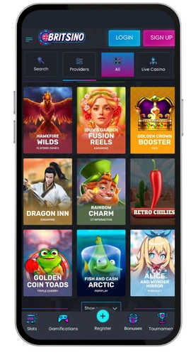 Britsino Casino login